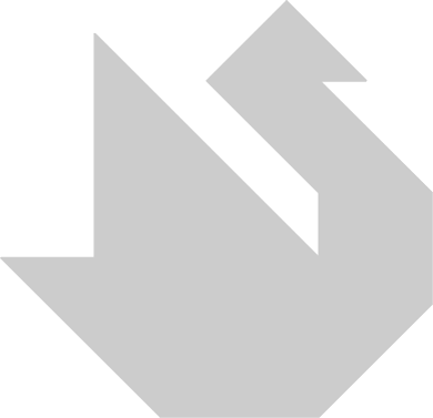 swan shape